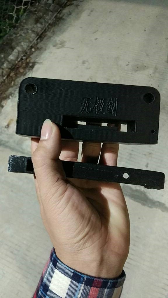 3D打印的诸葛连弩模块 3D打印的诸葛连弩模块